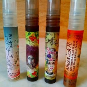 4 × Barefoot Venus Argan Body Oil